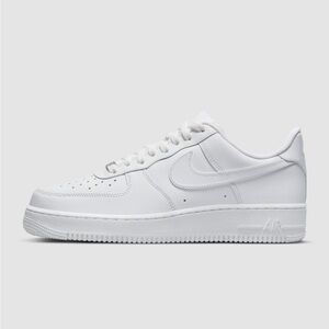 Nike Air Force 1 ‘07. Men’s 12.5 White/White
